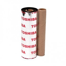 BV410110AW6F - Ribbon Toshiba TEC F.to 110mm x 100mt - Cera Premium - Confezione da 25 rotoli