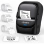 CLABEL 221B Mini Stampante Etichette Bluetooth Grigio immagine 10