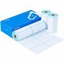 CLABEL 6 Rotoli Etichette Termiche Bianche 40x60mm immagine 9