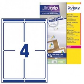 Avery L7169-100 Etichette adesive in carta bianca